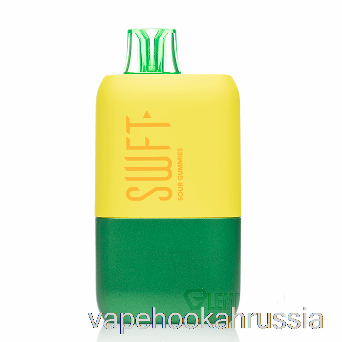 Vape Russia Swft Icon 7500 умный дисплей одноразовые кислые жевательные конфеты